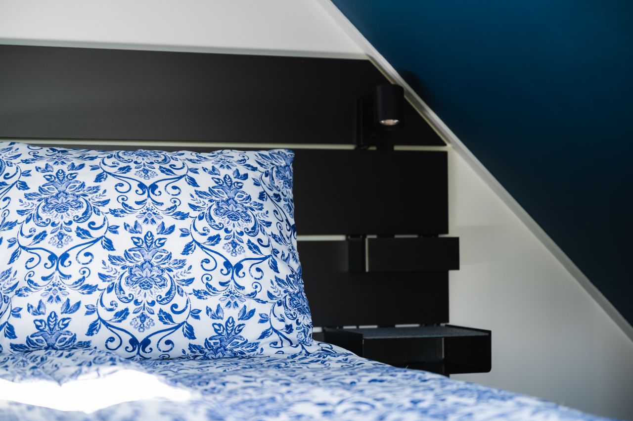 Slaapkamer met tweepersoonsbed